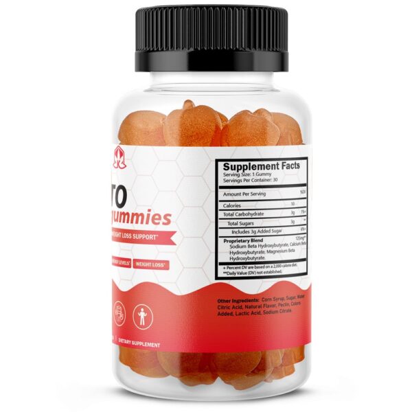 Keto BHB Gummies - 30 Gummies - Image 2